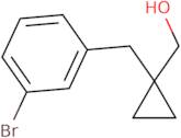 {1-[(3-Bromophenyl)methyl]cyclopropyl}methanol