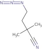 4-Azido-2,2-dimethylbutanenitrile