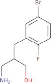 3-Amino-2-[(5-bromo-2-fluorophenyl)methyl]propan-1-ol