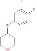 N-(4-Bromo-3-fluorophenyl)oxan-4-amine