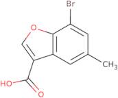 7-Bromo-5-methyl-1-benzofuran-3-carboxylic acid