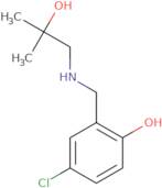 4-Chloro-2-{[(2-hydroxy-2-methylpropyl)amino]methyl}phenol