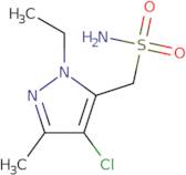 (4-Chloro-1-ethyl-3-methyl-1H-pyrazol-5-yl)methanesulfonamide