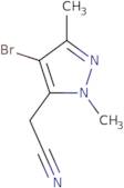 2-(4-Bromo-1,3-dimethyl-1H-pyrazol-5-yl)acetonitrile