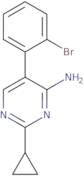 5-(2-Bromophenyl)-2-cyclopropylpyrimidin-4-amine