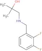 1-{[(2,3-Difluorophenyl)methyl]amino}-2-methylpropan-2-ol