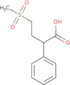 4-Methanesulfonyl-2-phenylbutanoic acid