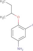 4-(Butan-2-yloxy)-3-iodoaniline