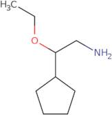 2-Cyclopentyl-2-ethoxyethan-1-amine