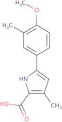 5-(4-Methoxy-3-methylphenyl)-3-methyl-1H-pyrrole-2-carboxylic acid