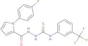 1-(4-Fluorophenyl)-1H-pyrrole-2-carboxylic acid 2-[thioxo[[3-(trifluoromethyl)phenyl]amino]methyl]…