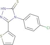 4-(4-Chlorophenyl)-5-(thiophen-2-yl)-4H-1,2,4-triazole-3-thiol