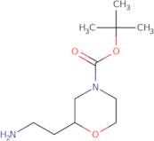 tert-Butyl 2-(2-Aminoethyl)morpholine-4-carboxylate hydrochloride