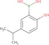 [2-Hydroxy-5-(propan-2-yl)phenyl]boronic acid