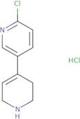 2-Chloro-5-(1,2,3,6-tetrahydropyridin-4-yl)pyridine hydrochloride