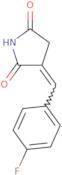 3-[(4-Fluorophenyl)methylidene]pyrrolidine-2,5-dione