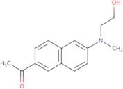 1-{6-[(2-Hydroxyethyl)(methyl)amino]naphthalen-2-yl}ethan-1-one