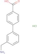 4-[3-(Aminomethyl)phenyl]benzoic acid hydrochloride