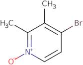 4-Bromo-2,3-dimethylpyridin-1-ium-1-olate