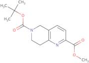 6-Tert-Butyl 2-Methyl 7,8-Dihydro-1,6-Naphthyridine-2,6(5H)-Dicarboxylate