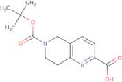 -6(Tert-Butoxycarbonyl)-5,6,7,8-Tetrahydro-1,6-Naphthyridine-2-Carboxylic Acid