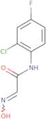 N-(2-Chloro-4-fluorophenyl)-2-(N-hydroxyimino)acetamide