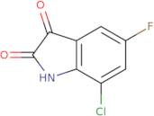 7-Chloro-5-fluoroindoline-2,3-dione