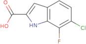 6-Chloro-7-fluoro-1H-indole-2-carboxylic acid