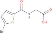 2-[(5-Bromothiophen-2-yl)formamido]acetic acid