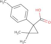 2,2-Dimethyl-1-(4-methylphenyl)cyclopropanecarboxylic acid