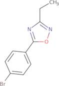 5-(4-Bromophenyl)-3-ethyl-1,2,4-oxadiazole