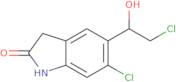 6-Chloro-5-(2-chloro-1-hydroxyethyl)-1,3-dihydro-2H-indol-2-one