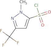 1-Methyl-3-(trifluoromethyl)-1H-pyrazole-5-sulfonyl chloride