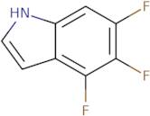 4,5,6-Trifluoro-1H-indole