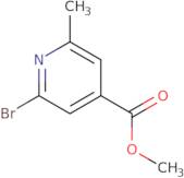 Methyl 2-bromo-6-methylisonicotinate