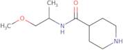 N-(2-Methoxy-1-methylethyl)piperidine-4-carboxamide