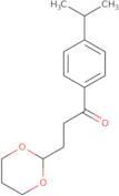 3-(1,3-Dioxan-2-yl)-4'-isopropylpropiophenone