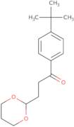 4'-tert-Butyl-3-(1,3-dioxan-2-yl)propiophenone