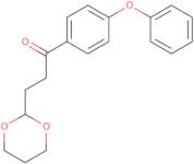 3-(1,3-Dioxan-2-yl)-4'-phenoxypropiophenone