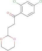 2',4'-Dichloro-3-(1,3-dioxan-2-yl)propiophenone