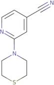 2-(Thiomorpholin-4-yl)pyridine-4-carbonitrile