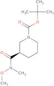 3R-(Methoxy-methyl-carbamoyl)-piperidine-1-carboxylic acid tert-butyl ester