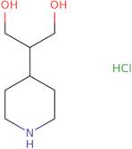 2-(Piperidin-4-yl)propane-1,3-diol hydrochloride