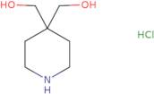 [4-(hydroxymethyl)piperidin-4-yl]methanol hydrochloride