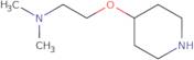 Dimethyl[2-(piperidin-4-yloxy)ethyl]amine