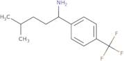 (1R)-4-Methyl-1-[4-(trifluoromethyl)phenyl]pentylamine