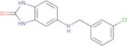 5-{[(3-Chlorophenyl)methyl]amino}-2,3-dihydro-1H-1,3-benzodiazol-2-one