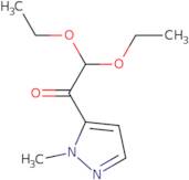 2,2-Diethoxy-1-(1-methyl-1H-pyrazol-5-yl)ethan-1-one