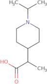 2-[1-(Propan-2-yl)piperidin-4-yl]propanoic acid