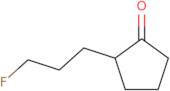 2-(3-Fluoropropyl)cyclopentan-1-one